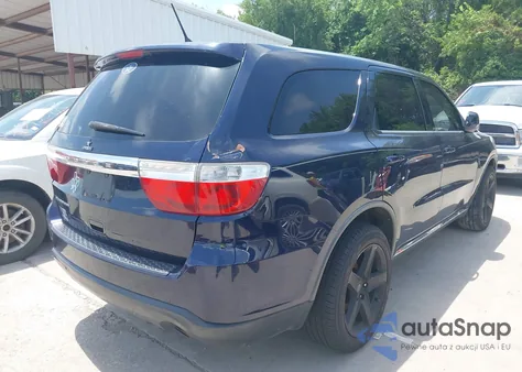 2012 Dodge Durango Sxt from USA, damaged, VIN 1C4RDHAG0CC169735